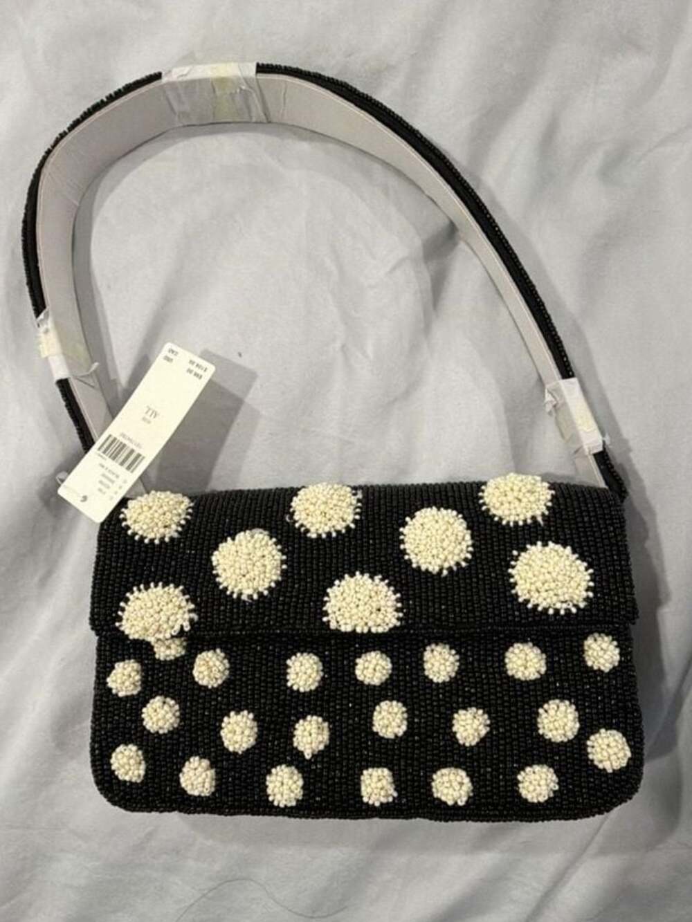 Fiona Beaded Bag: Holly Edition
